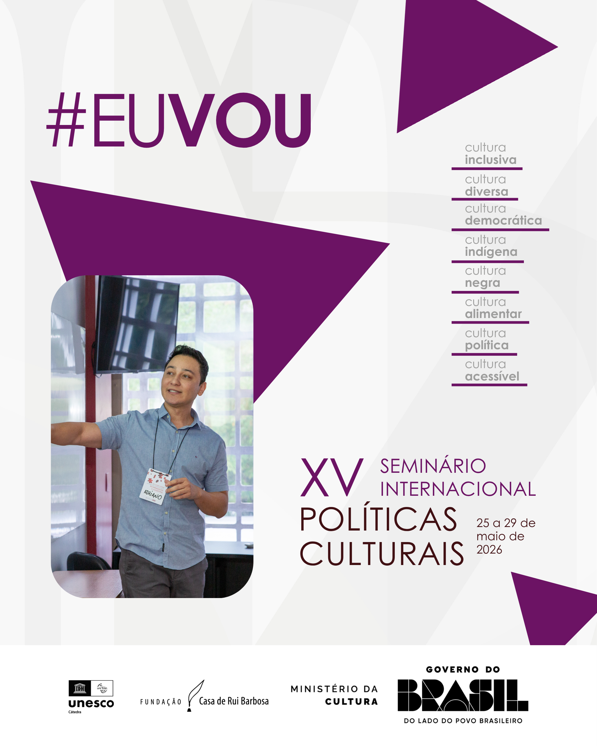 Pesquisador sul-mato-grossense debate economia criativa em seminário internacional da Fundação Casa de Rui Barbosa