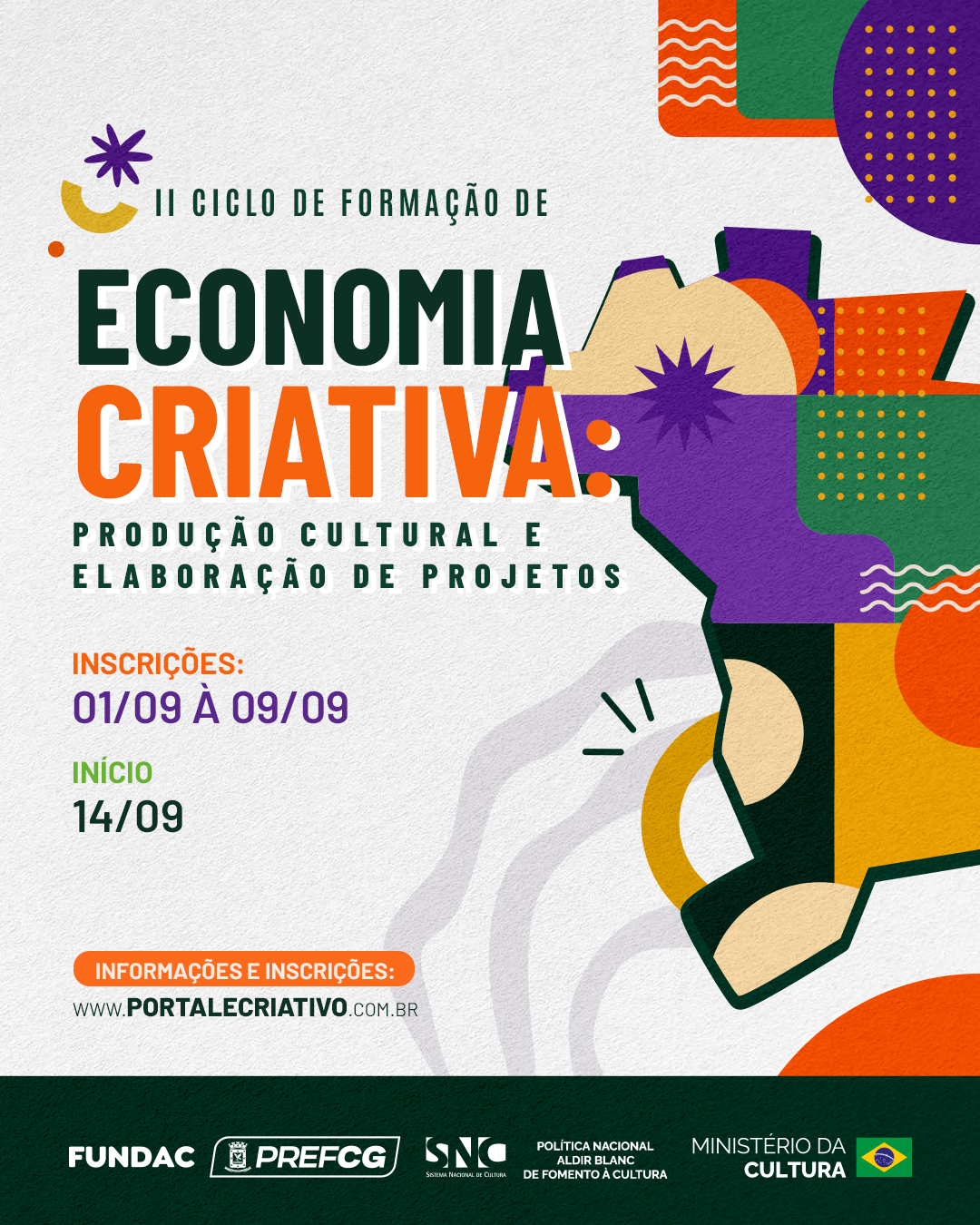 Abertas as inscrições para o II Ciclo de Formação Economia Criativa